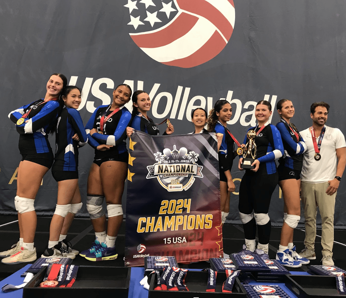 United 15-1s — Back-to-Back Champions at Nationals